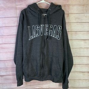 Est‎ Surf Co. Gray Zipper Hooded Jacket XXL